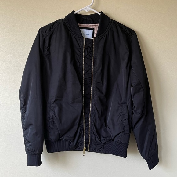 Old Navy Jackets & Blazers - Old Navy Black Bomber Jacket Size Small